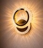 Crystal LED Wall Circle Design Set of 2