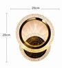 Crystal LED Wall Circle Design Set of 2