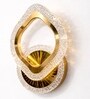 Crystal LED Wall Oval Design Set of 1