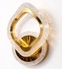 Crystal LED Wall Oval Design Set of 2