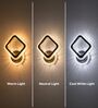 Crystal LED Wall Triangle Design Set of 1