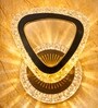 Crystal LED Wall Triangle Design Set of 1