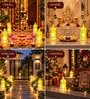 Crystal Look LED Tealight Decorative Candle
