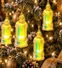 Crystal Look LED Tealight Decorative Candle-Set of 2