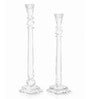 Crystal Lustre Glow Transparent Candle Stand
