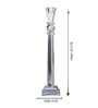 Crystal Lustre Glow Transparent Candle Stand