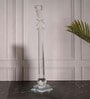 Crystal Lustre Glow Transparent Candle Stand