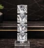 Crystal Prismatic Glows Transparent Candle Stand