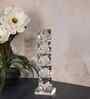 Crystal Prismatic Glows Transparent Candle Stand