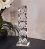 Crystal Prismatic Glows Transparent Candle Stand