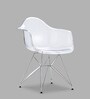 Crystal Plastic Iconic Chair in Translucent Colour