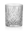 Italian Crystal Swords Whiskey Glass 37 Ml (Set Of 4)