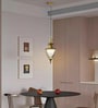 Crystal Urn Shape LED Pendant Light with 3 Color Modes