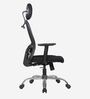 Crystal V2 Breathable Mesh Ergonomic Chair in Black Colour with Headrest