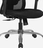 Crystal V2 Breathable Mesh Ergonomic Chair in Black Colour with Headrest