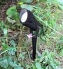 Crystalline 10 Watts Warm White LED Solar Garden Spike Light