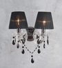 Marsden Metal Wall Mounted Uplight Sconce (Black)