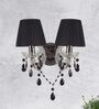 Marsden Metal Wall Mounted Uplight Sconce (Black)