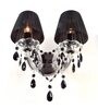 Marsden Metal Wall Mounted Uplight Sconce (Black)