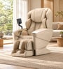 CS Leather Premium Massage Chair In Ivory Colour CS Leather Premium Massage Chair In Ivory Colour