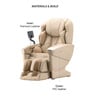 CS Leather Premium Massage Chair In Ivory Colour CS Leather Premium Massage Chair In Ivory Colour