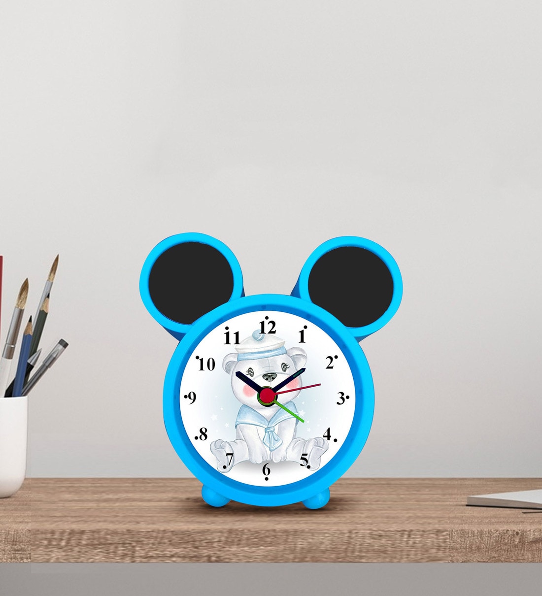 Buy Cute Bear Alarm Table Clock by WENS Online Kids Table Clocks