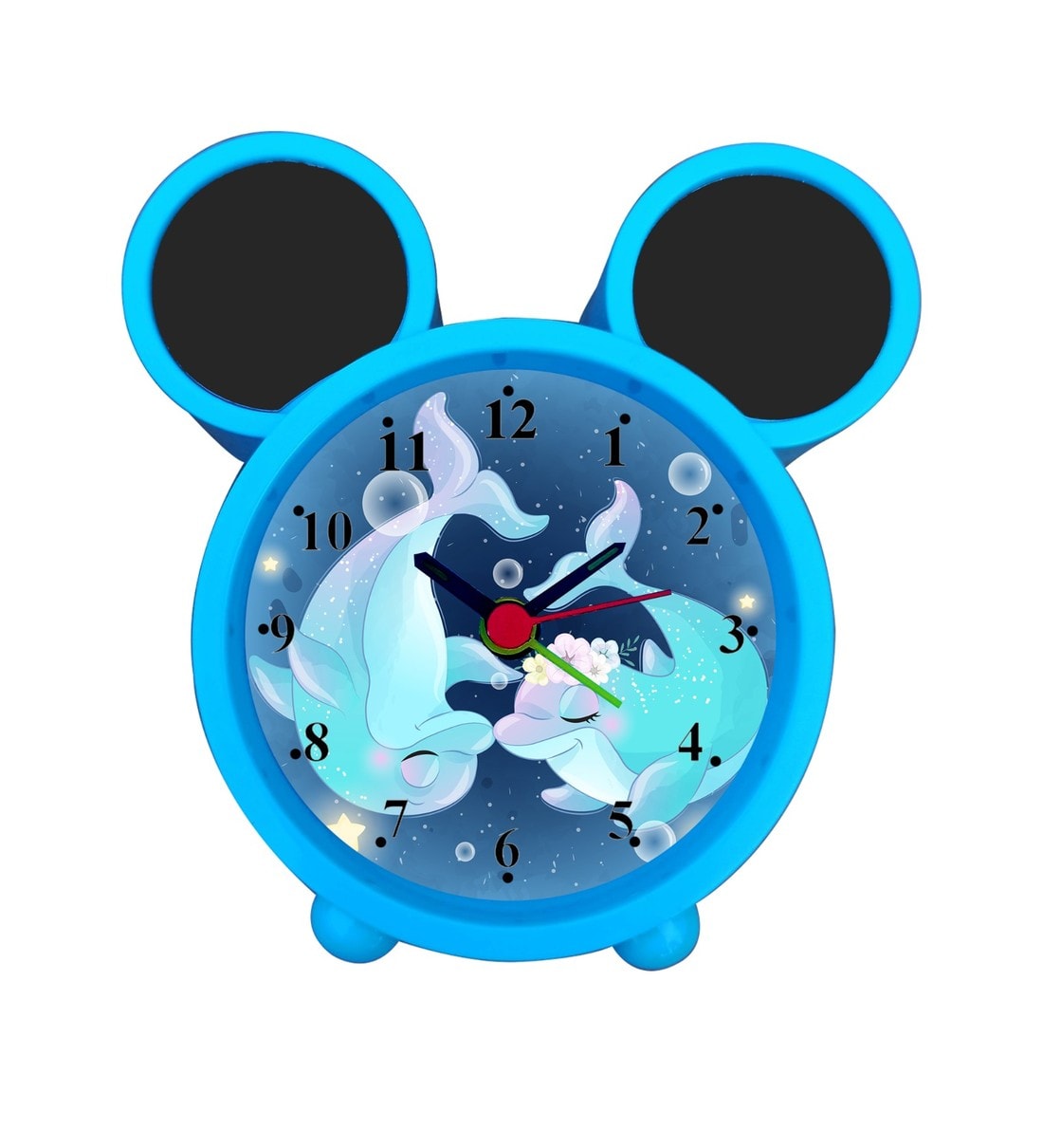 Buy Cute Cartoon Dolphin Alarm Table Clock by WENS Online Kids Table