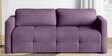 Cubicon  Fabric Sofa Cum Bed In Purple Colour