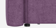 Cubicon  Fabric Sofa Cum Bed In Purple Colour