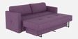 Cubicon  Fabric Sofa Cum Bed In Purple Colour