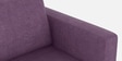 Cubicon  Fabric Sofa Cum Bed In Purple Colour