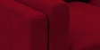 Creata Fabric Lhs 6 Seater Sectional Sofa In Blood Maroon Colour