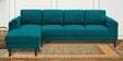 Creata Fabric Rhs 6 Seater Sectional Sofa In Sea Green Colour
