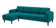 Creata Fabric Rhs 6 Seater Sectional Sofa In Sea Green Colour