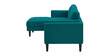Creata Fabric Rhs 6 Seater Sectional Sofa In Sea Green Colour