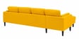 Creata RHS 6 Seater Sectional Sofa In Bold Yellow Colour