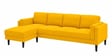 Creata RHS 6 Seater Sectional Sofa In Bold Yellow Colour