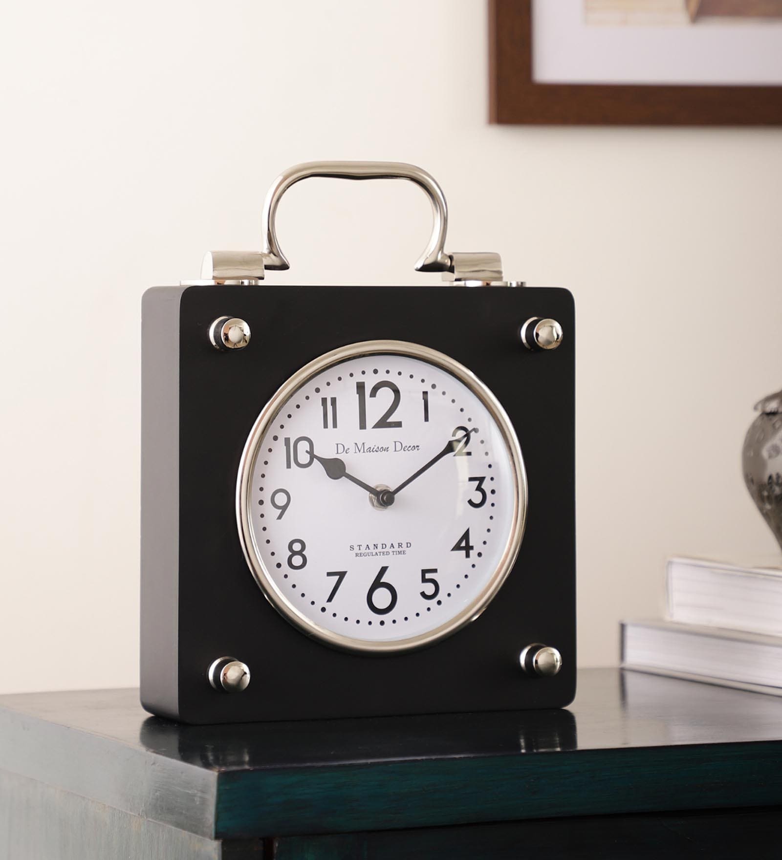 Cubekeeper Clock Silver