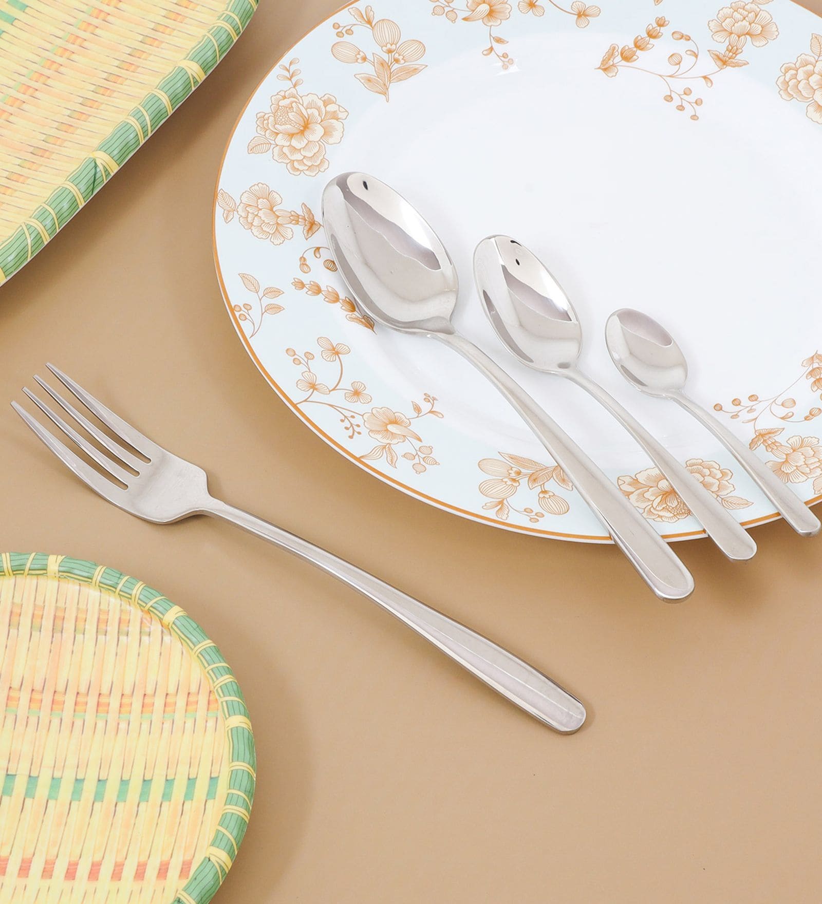 18/8 Stainless Steel Premium 24-Piece Cutlery Set