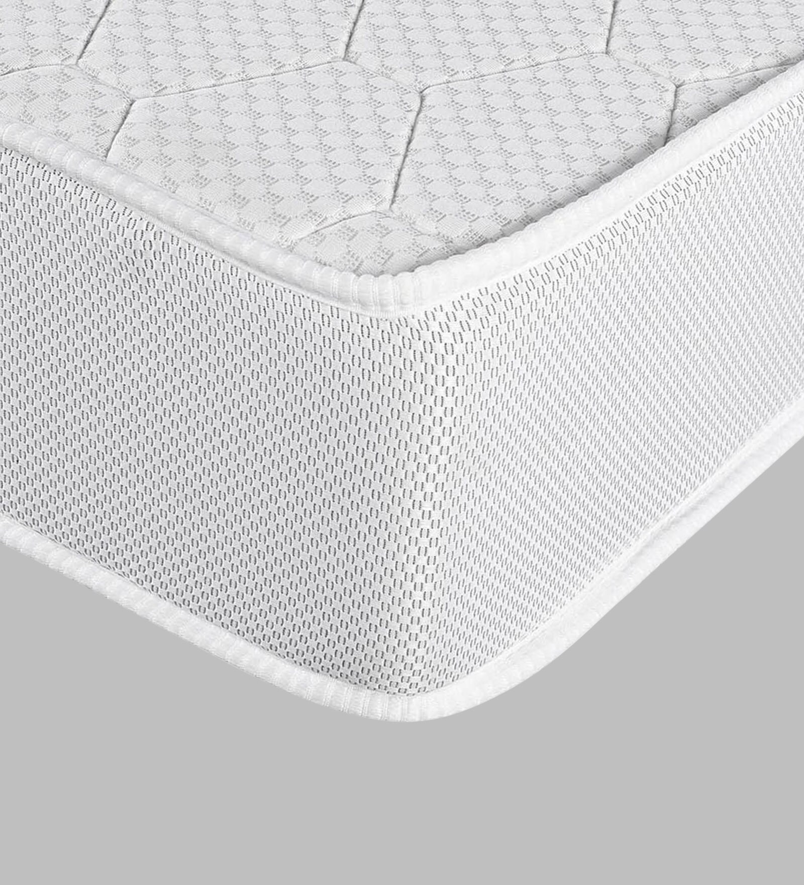 Buy Cumulus Orthopedic 8 inch HR Foam Single Mattress in White Colour ...