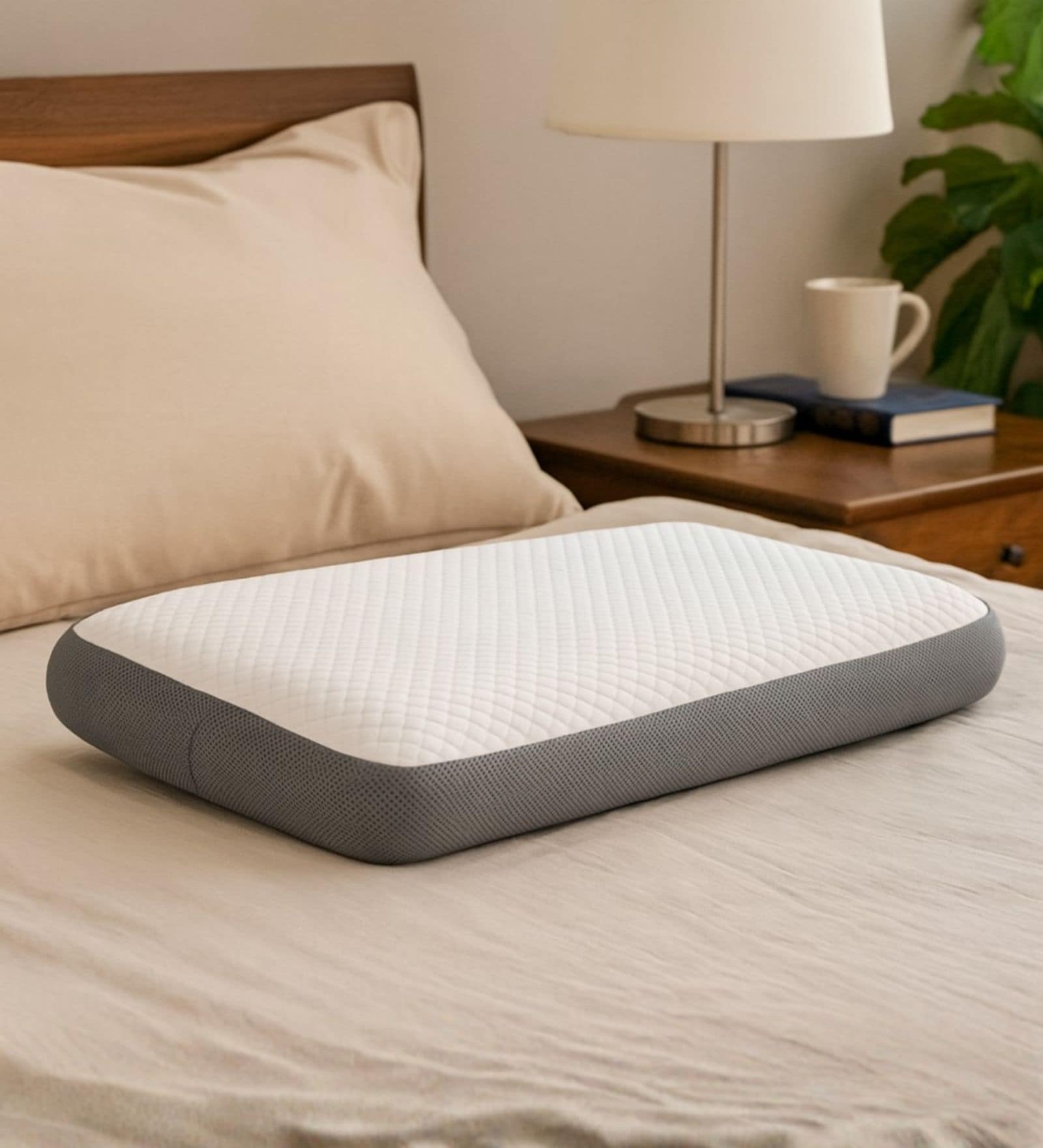 Curvy Rec Memory Foam 24 x 16 Inch Pillow