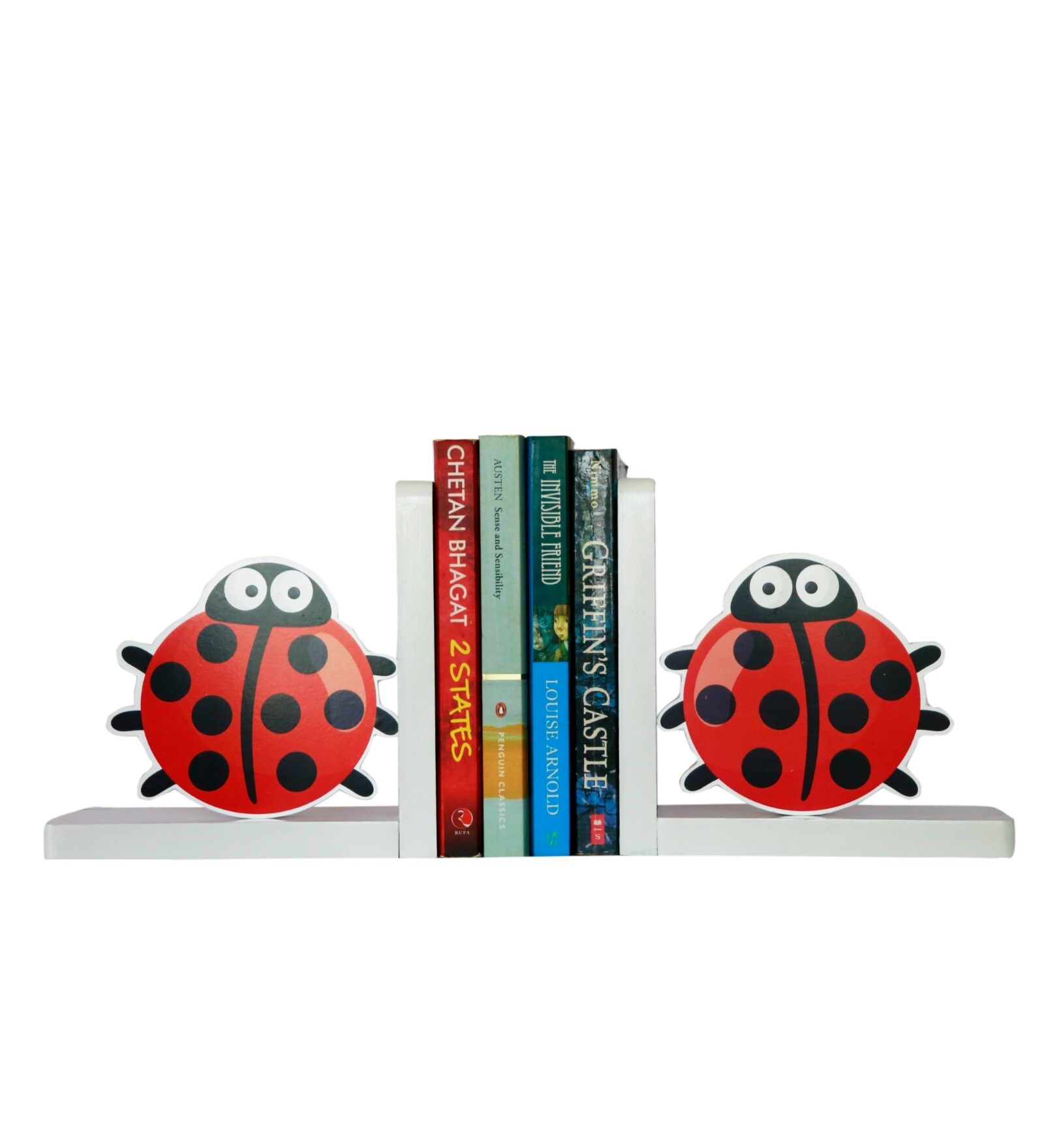 Cute Little Lady Bug Bookends