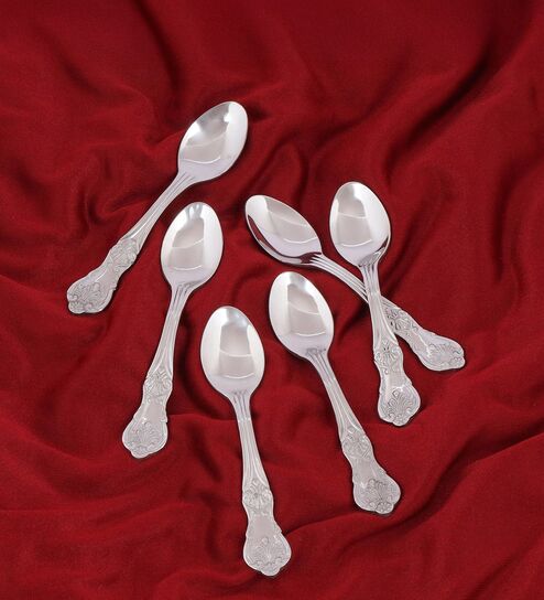 Set of 6-Fest 18/8 Stainless Steel Table Spoon