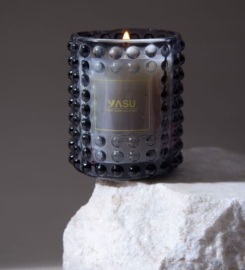 Curated Bubble- Mystic Woods 6Oz Scented Jar Candle (Blue)