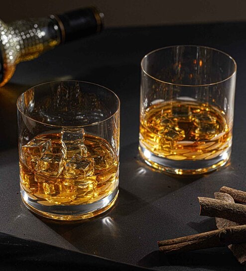 Cutwork Enigma Whiskey Glass (Set Of 6)