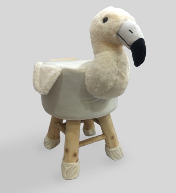 Buy Cute Flamingo Kids Stool In White Colour By Bestp Online Kids Stools Kids Furniture Kids Furniture Pepperfry Product