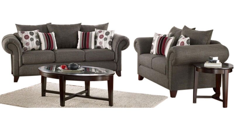 full cushion sofa set