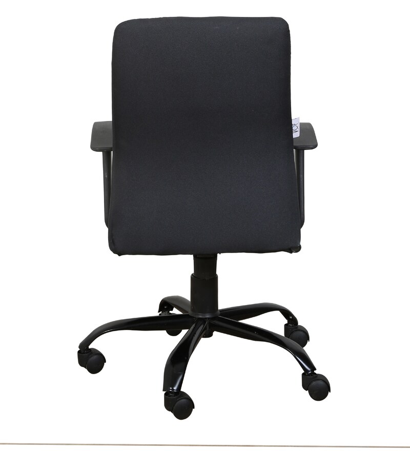 Buy Cube Fabric Ergonomic Chair in Black Colour Online Ergonomic Chairs Ergonomic Chairs