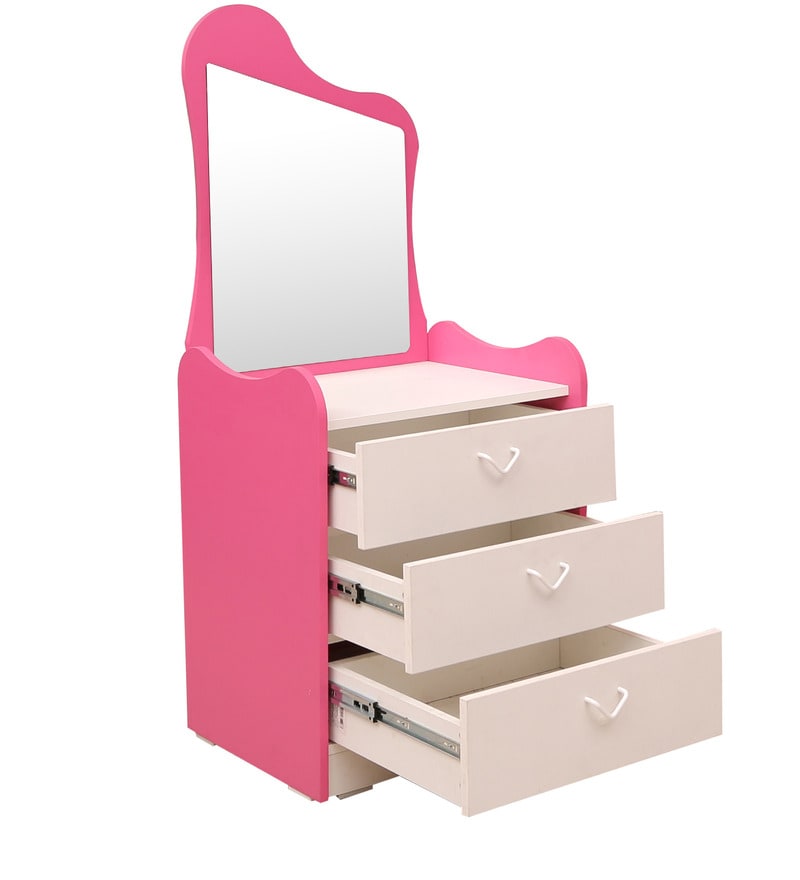 pink colour dressing table