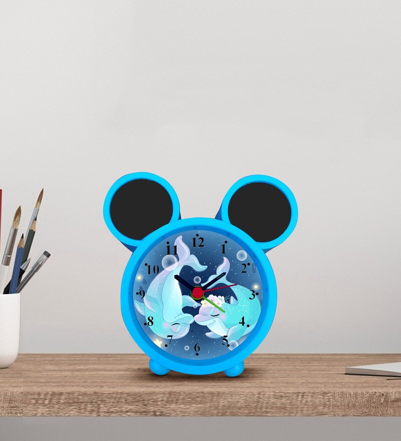 Buy Cute Cartoon Dolphin Alarm Table Clock by WENS Online Kids Table